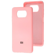 Чохол Xiaomi Poco X3 Silicone Full рожевий / pink