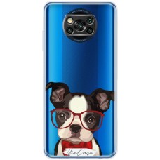 Чохол для Xiaomi Poco X3/X3 Pro Mixcase собачки дизайн 15