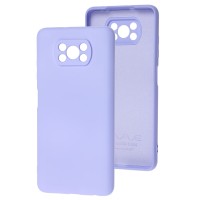 Чохол для Xiaomi Poco X3 Wave colorful light purple