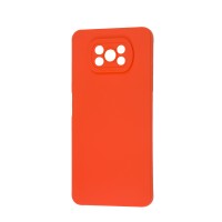 Чохол для Xiaomi Poco X3 Matte Lux червоний