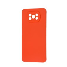Чохол для Xiaomi Poco X3 Matte Lux червоний