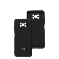Чохол Xiaomi Poco X3 Silicone Full camera чорний