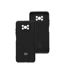 Чохол Xiaomi Poco X3 Silicone Full camera чорний