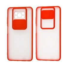 Чохол Xiaomi Poco X3 LikGus Camshield camera protect червоний