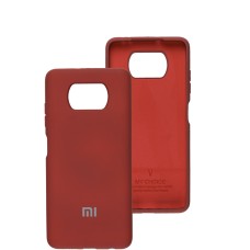 Чохол для Xiaomi Poco X3 Silicone Full теракотовий