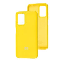 Чохол для Xiaomi Redmi 10 Silicone Full жовтий