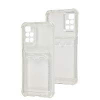 Чохол для Xiaomi Redmi 10 WXD Card Pocket прозорий