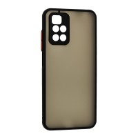 Чохол для Xiaomi Redmi 10 LikGus Totu camera protect чорний/червоний