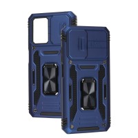 Чехол для Xiaomi Redmi 10 Camshield Army Ring синий / navy