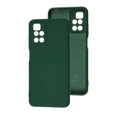 Чохол для Xiaomi Redmi 10 Wave colorful forest green
