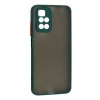 Чохол Xiaomi Redmi 10 LikGus Totu camera protect оливковий