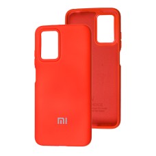 Чохол для Xiaomi Redmi 10 Silicone Full кораловий