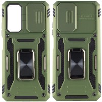 Чохол для Xiaomi Redmi 10 Camshield Army Ring оливковий / army green