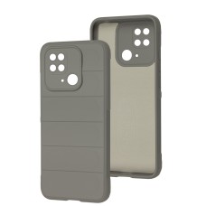 Чохол для Xiaomi Redmi 10C Shockproof protective grey smoke