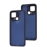 Чохол для Xiaomi Redmi 10C Lyon Frosted navy blue