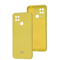 Чохол для Xiaomi Redmi 10C Full camera лимонний
