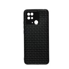 Чохол для Xiaomi Redmi 10C Leather case плетінка