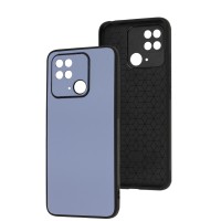 Чохол для Xiaomi Redmi 10C Classic leather case light purple
