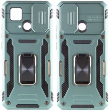 Чохол для Xiaomi Redmi 10C Camshield Army Ring блакитний / light blue