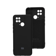 Чохол для Xiaomi Redmi 10C Silicone Separate camera чорний