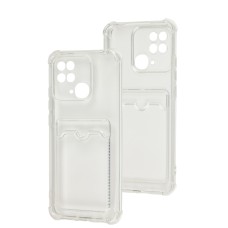 Чохол для Xiaomi Redmi 10C WXD Card Pocket прозорий
