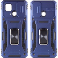 Чохол для Xiaomi Redmi 10C Camshield Army Ring синій / navy