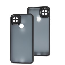 Чехол для Xiaomi Redmi 9C / 10A Luxury Metal Lens черный