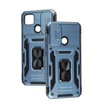 Чохол для Xiaomi Redmi 9C / 10A Camshield Army Ring блакитний / light blue