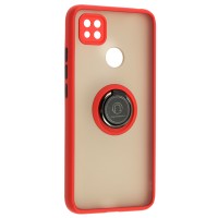 Чохол для Xiaomi Redmi 9C/10A LikGus Edging Ring червоний