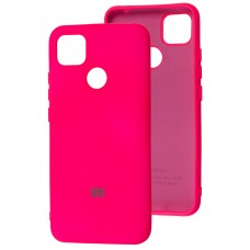 Чохол Xiaomi Redmi 9C / 10A Silicone Full рожевий / barbie pink