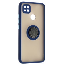 Чохол для Xiaomi Redmi 9C/10A LikGus Edging Ring синій