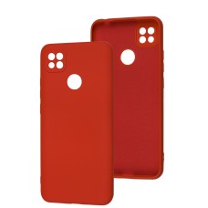 Чохол Xiaomi Redmi 9C / 10A Lime silicon no logo red