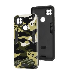 Чохол для Xiaomi Redmi 9C / 10A Military armor camouflage khaki