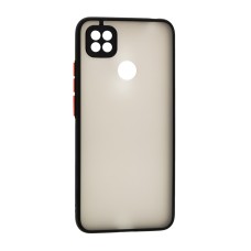 Чохол для Xiaomi Redmi 9C/10A LikGus Totu camera protect чорний/червоний