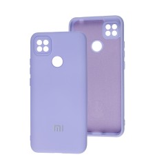 Чохол для Xiaomi Redmi 9C / 10A Silicone Full camera бузковий / dasheen