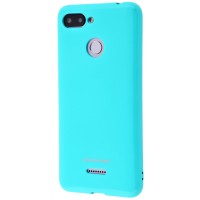 Чохол для Xiaomi Redmi 6 Molan Cano Jelly глянець бірюзовий