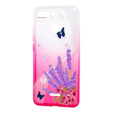 Чохол для Xiaomi Redmi 6 Glamour ambre "лаванда"