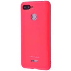 Чохол для Xiaomi Redmi 6 Molan Cano Jelly глянець рожевий фуксія