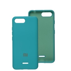Чохол для Xiaomi Redmi 6A Silicone Separate camera бірюзовий / beryl