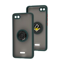 Чохол для Xiaomi Redmi 6A LikGus Edging Ring оливковий