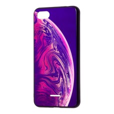 Чохол для Xiaomi Redmi 6A glass new "планета №05"