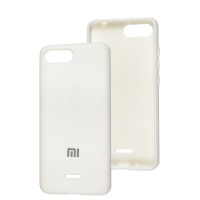 Чохол для Xiaomi Redmi 6A Silicone Separate camera білий