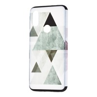 Чохол для Xiaomi Redmi 7 print 3D "трикутники"