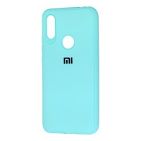 Чохол для Xiaomi Redmi 7 Logo бірюзовий
