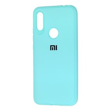 Чохол для Xiaomi Redmi 7 Logo бірюзовий