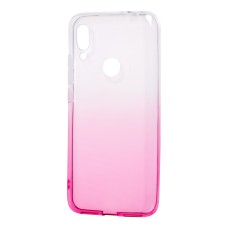 Чохол для Xiaomi Redmi 7 Gradient Design рожево-білий