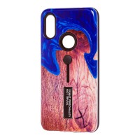 Чохол для Xiaomi Redmi 7 Kickstand "море" зріз дерева
