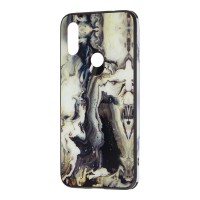 Чохол для Xiaomi Redmi 7 glass print "мармур"
