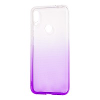 Чохол для Xiaomi Redmi 7 Gradient Design біло-фіолетовий