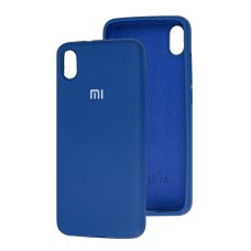 Чохол для Xiaomi Redmi 7A Silicone Full синій